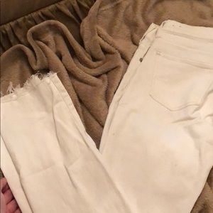 White jeans